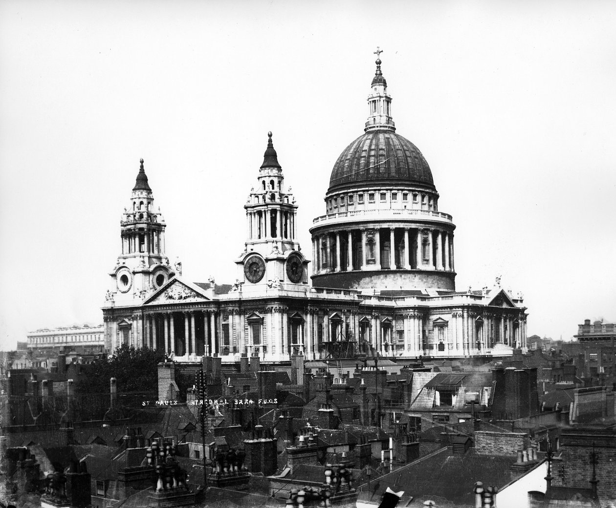 St Paul Katedrali, c.1880 by Francis G. O. Stuart