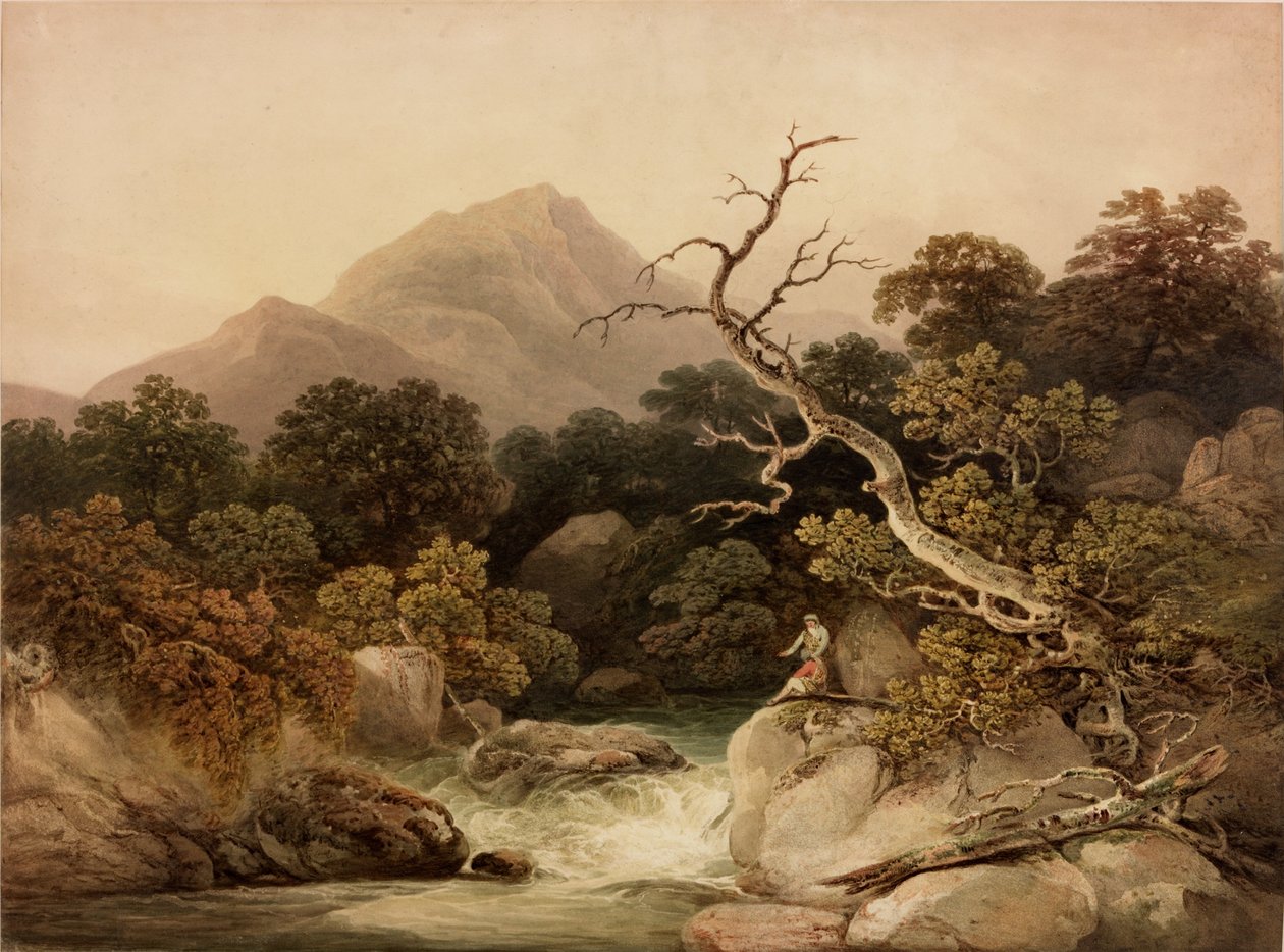 Ben Venue (gövde rengi) by Francis Nicholson