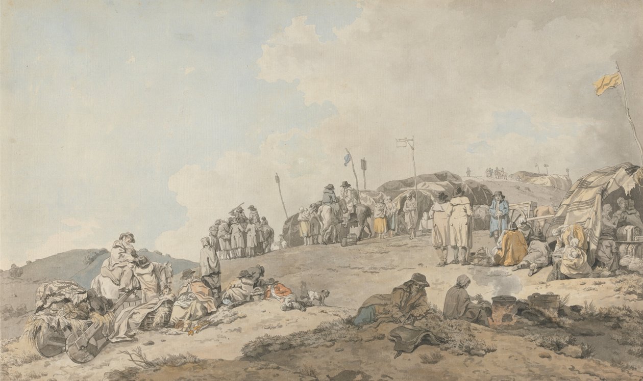 Donnybrook Fuarı, 1782 by Francis Wheatley