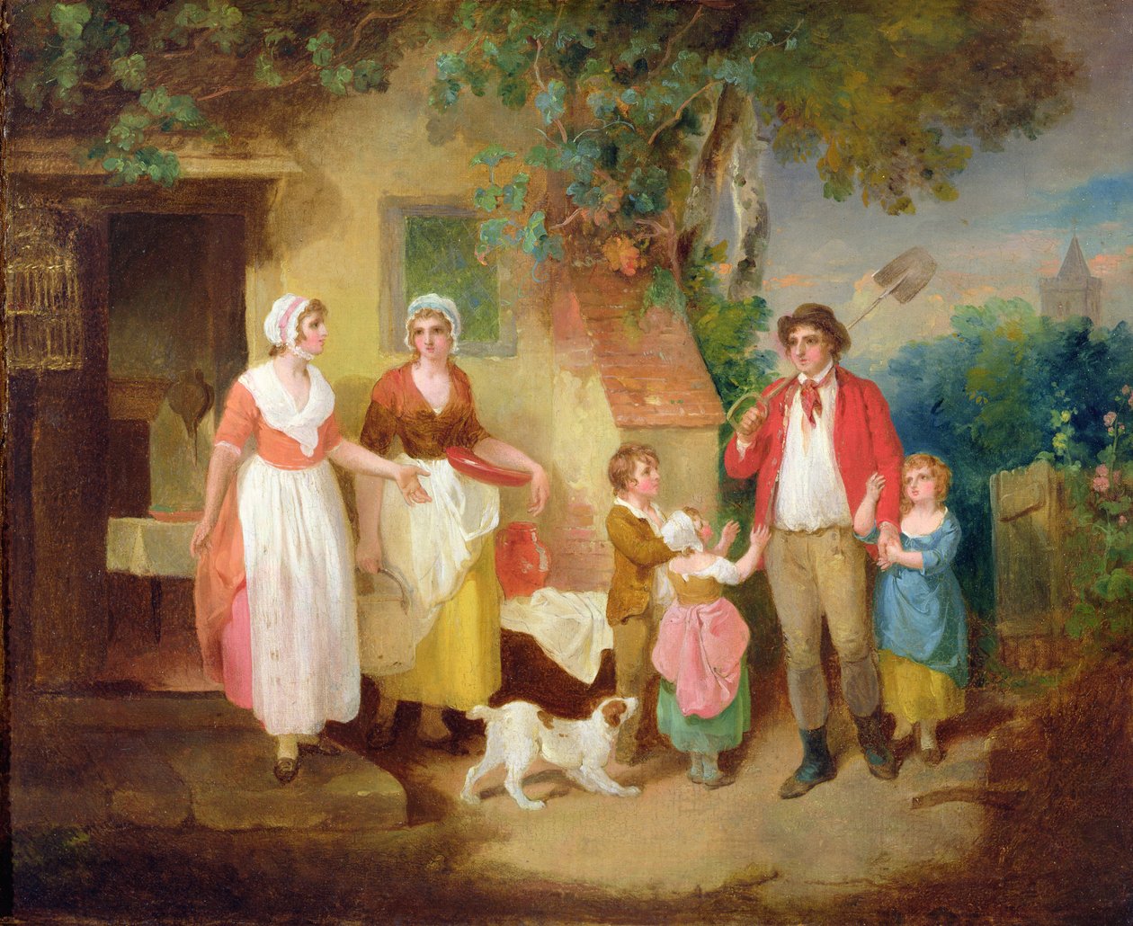 Akşam, 1799 by Francis Wheatley