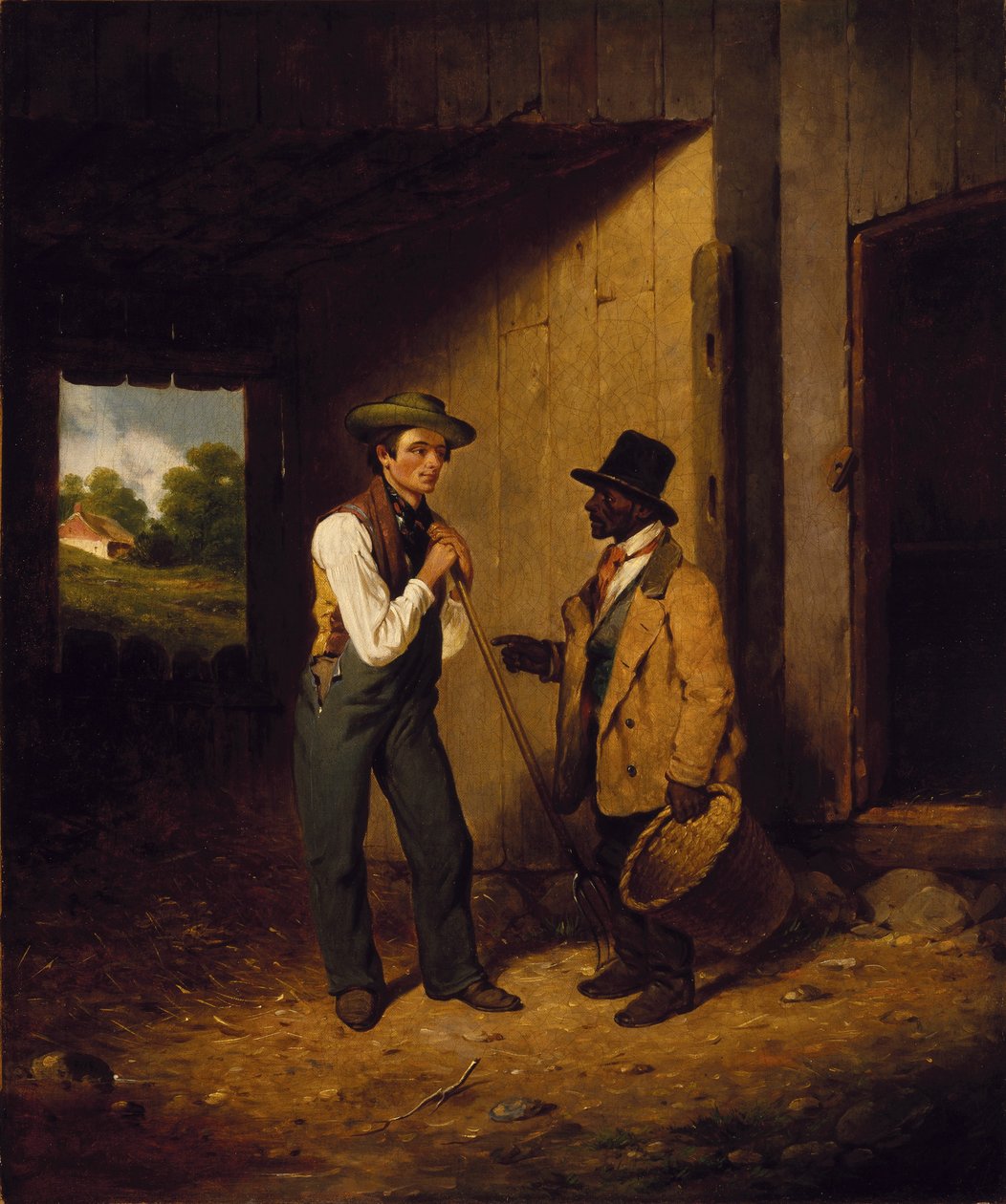 Hepsi Konuşuyor ve İş Yok by Francis William Edmonds