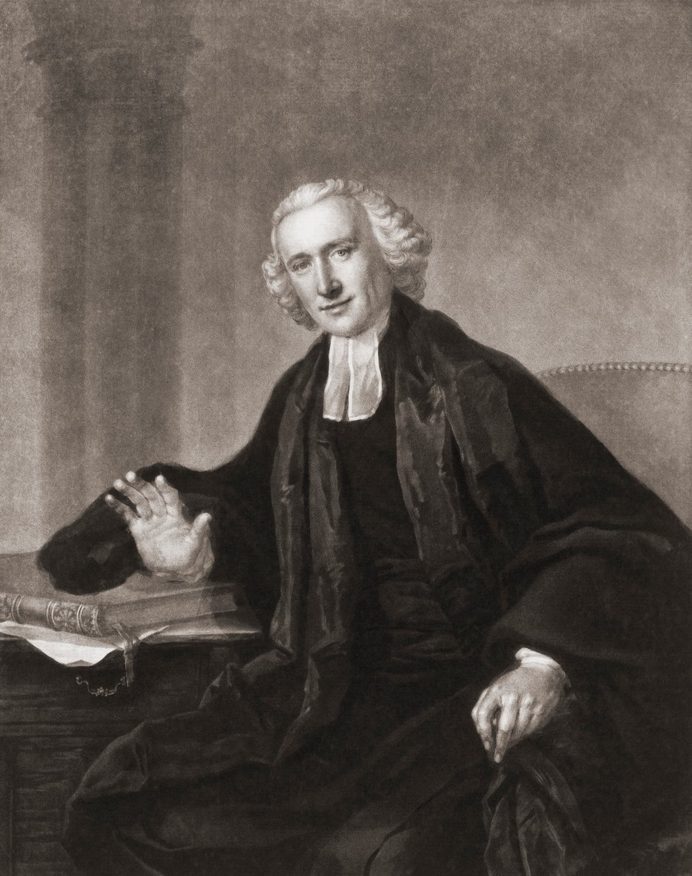William Romaine. Vesika. (Yazdır) by Francis (after) Cotes