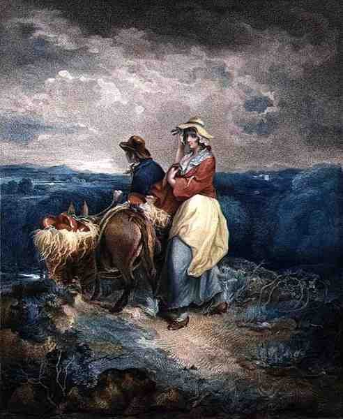 John Whessell (c.1760-1823) tarafından kazınmış Gezici Potters, pub. T. Simpson ve Darling & Thompson tarafından by Francis (after) Wheatley