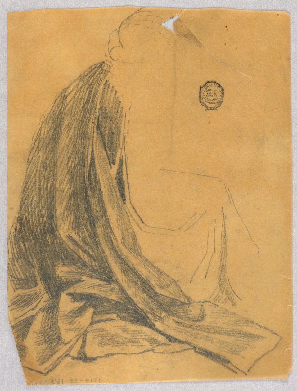 Perdelik Çalışması by Francis Augustus Lathrop