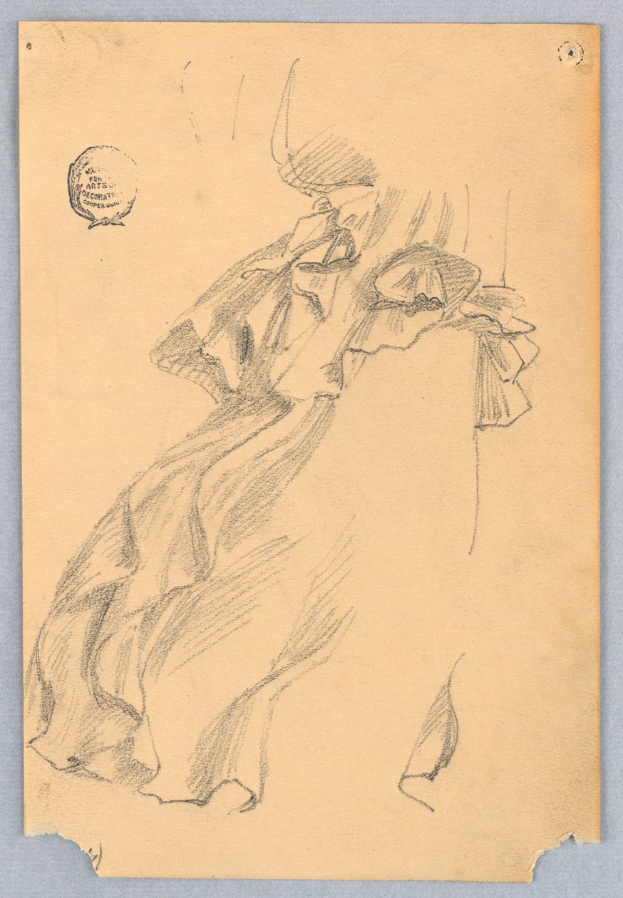 Perdelik Çalışması by Francis Augustus Lathrop