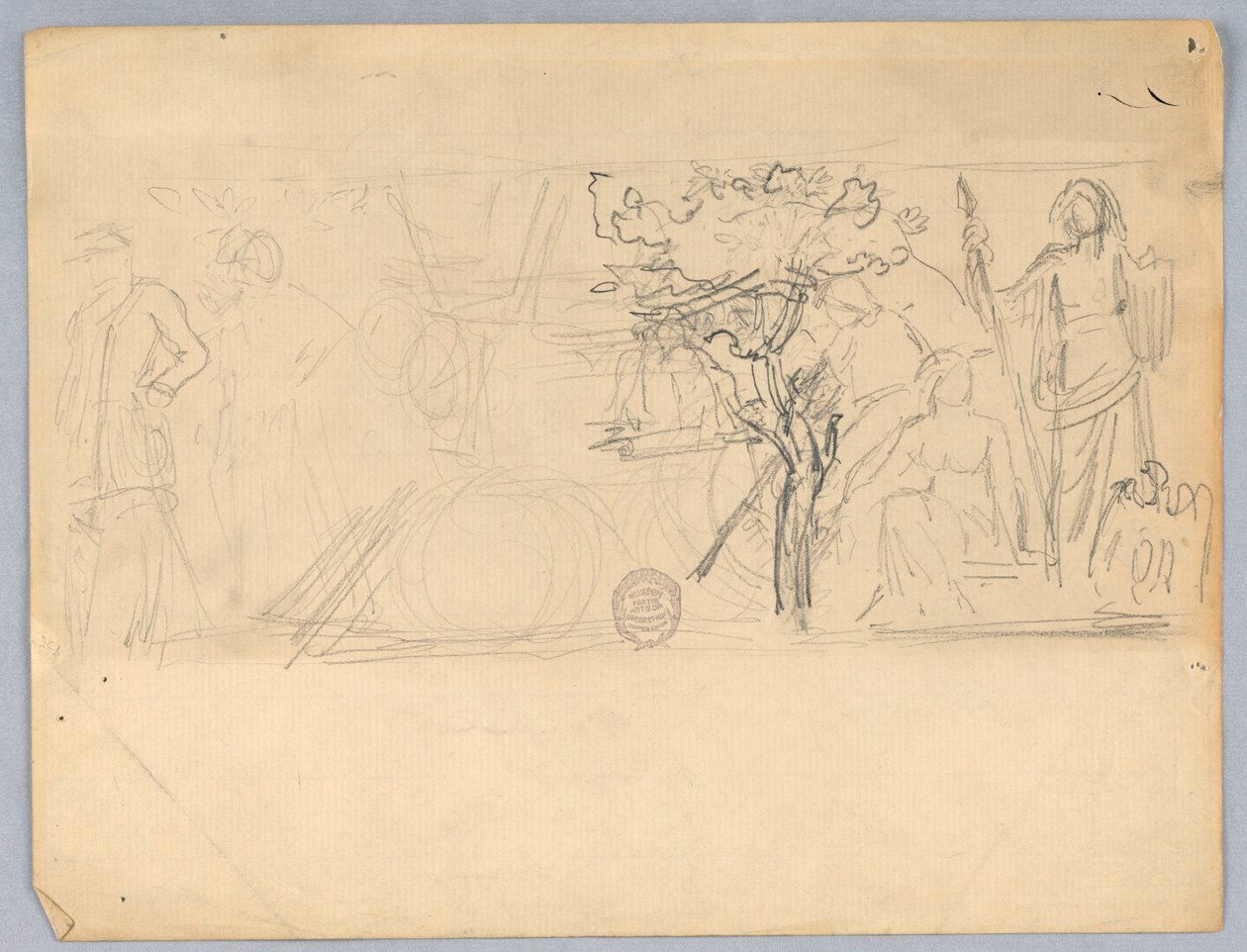 Duvar Resmi Kroki by Francis Augustus Lathrop