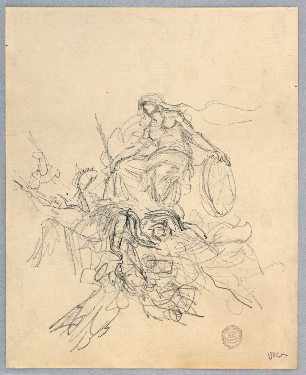 Fortuna taslağını by Francis Augustus Lathrop