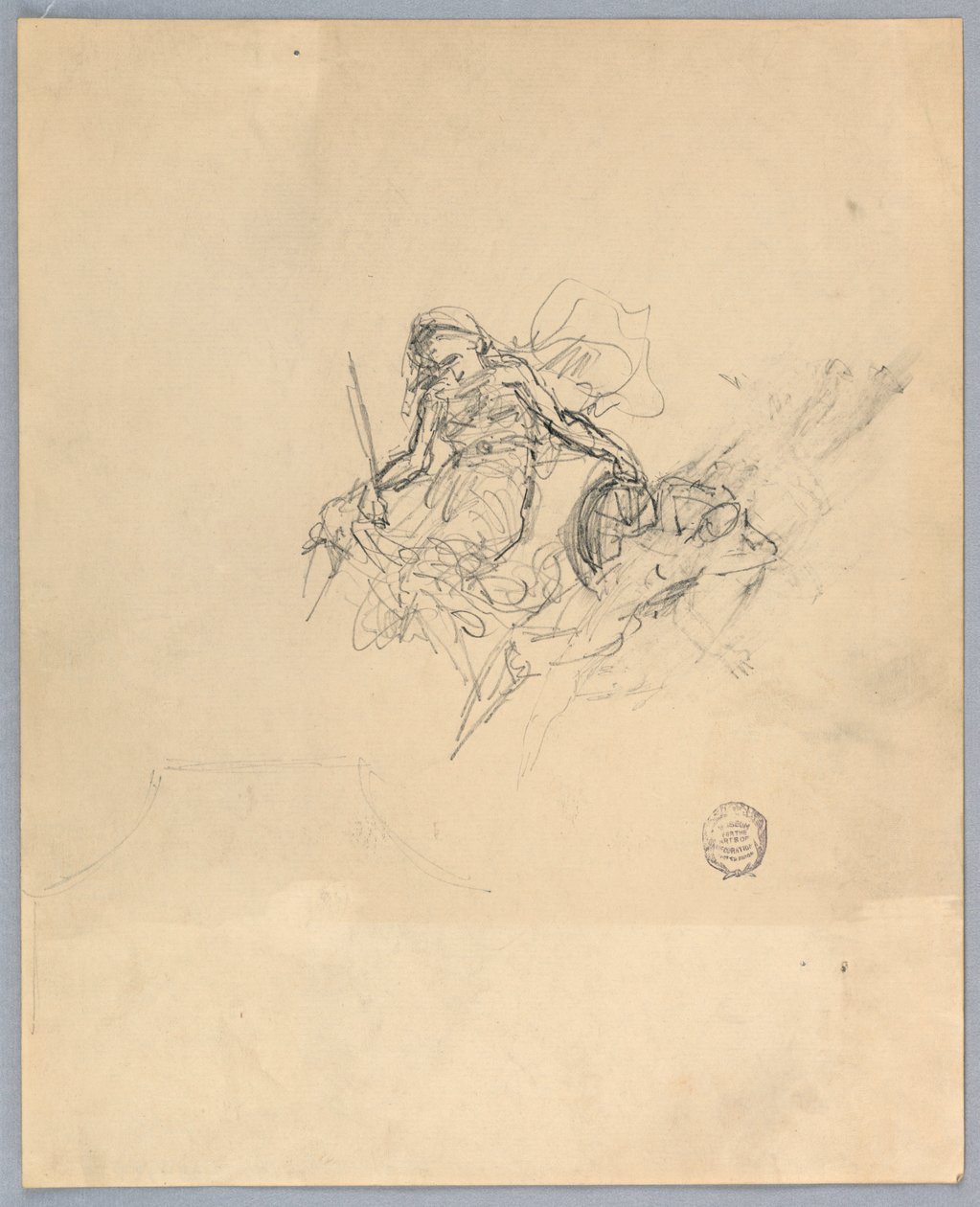 Fortuna taslağını by Francis Augustus Lathrop