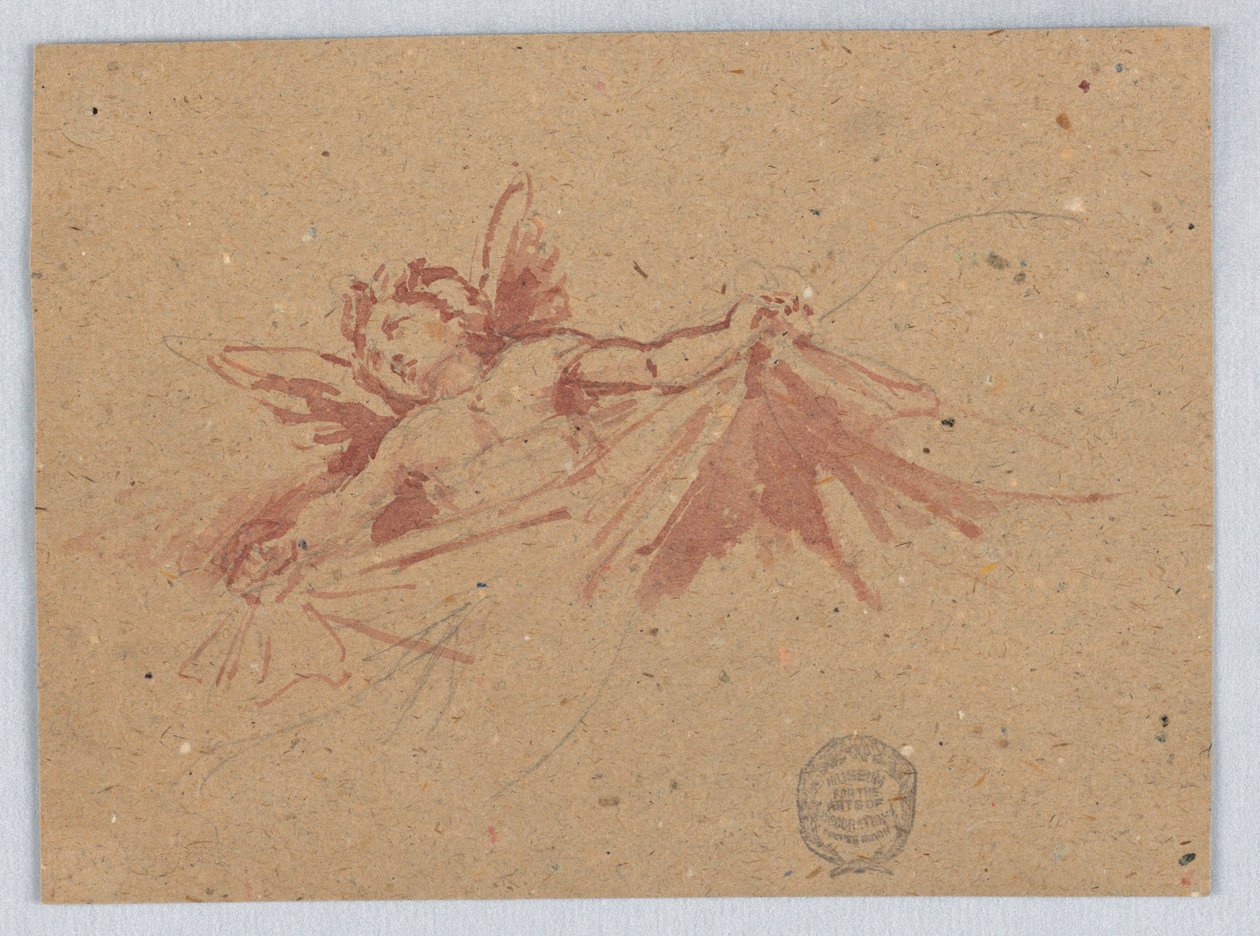 Perdeli Putti Kroki by Francis Augustus Lathrop