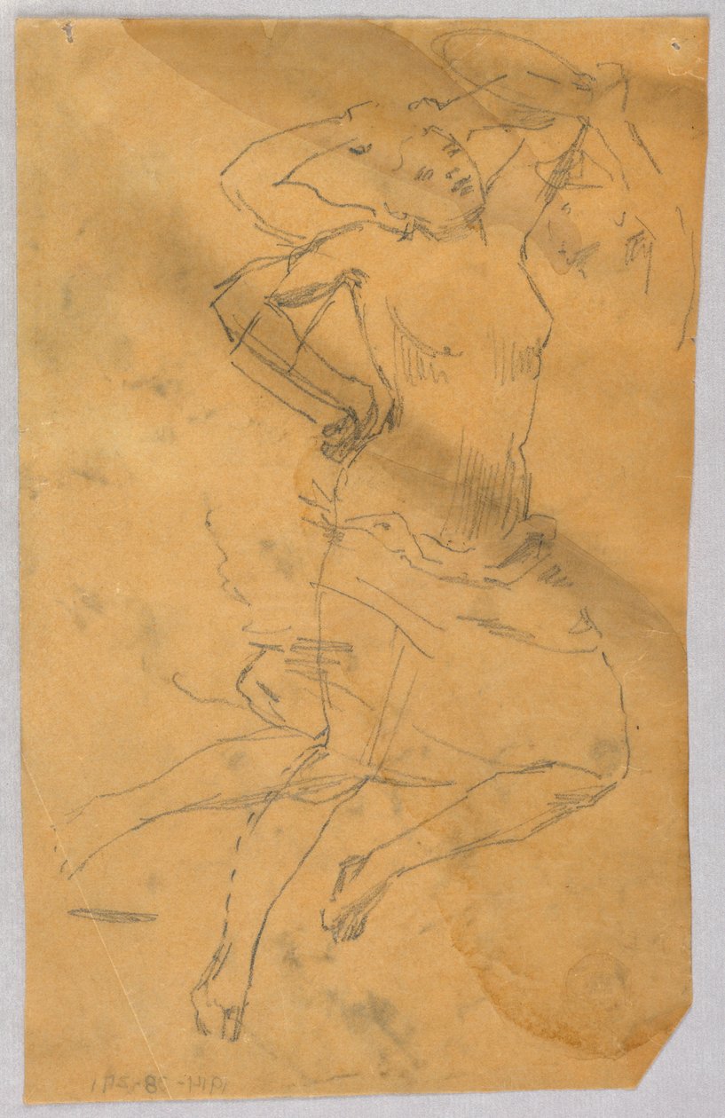 Kadın Figürü Kroki by Francis Augustus Lathrop