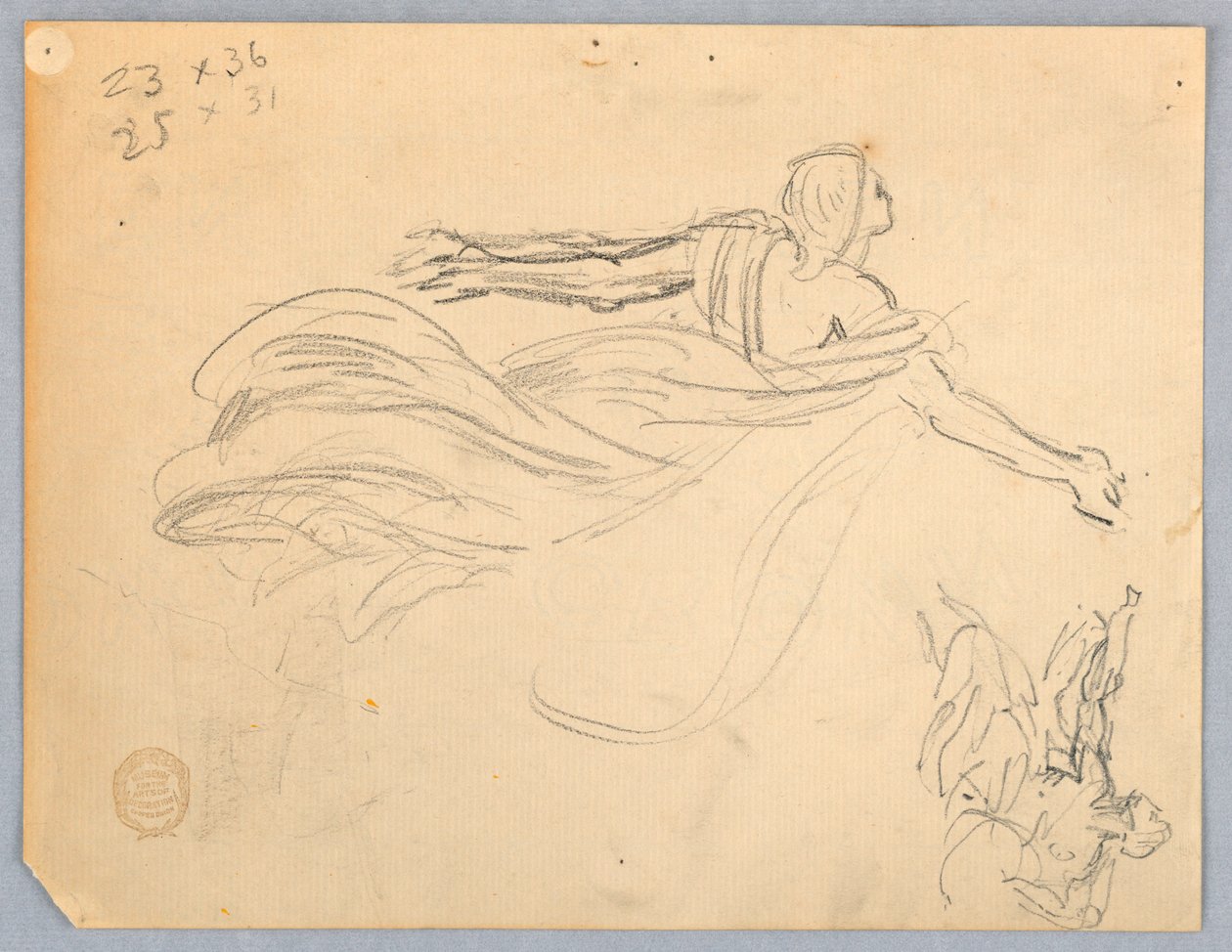 Bir Melek Kroki by Francis Augustus Lathrop
