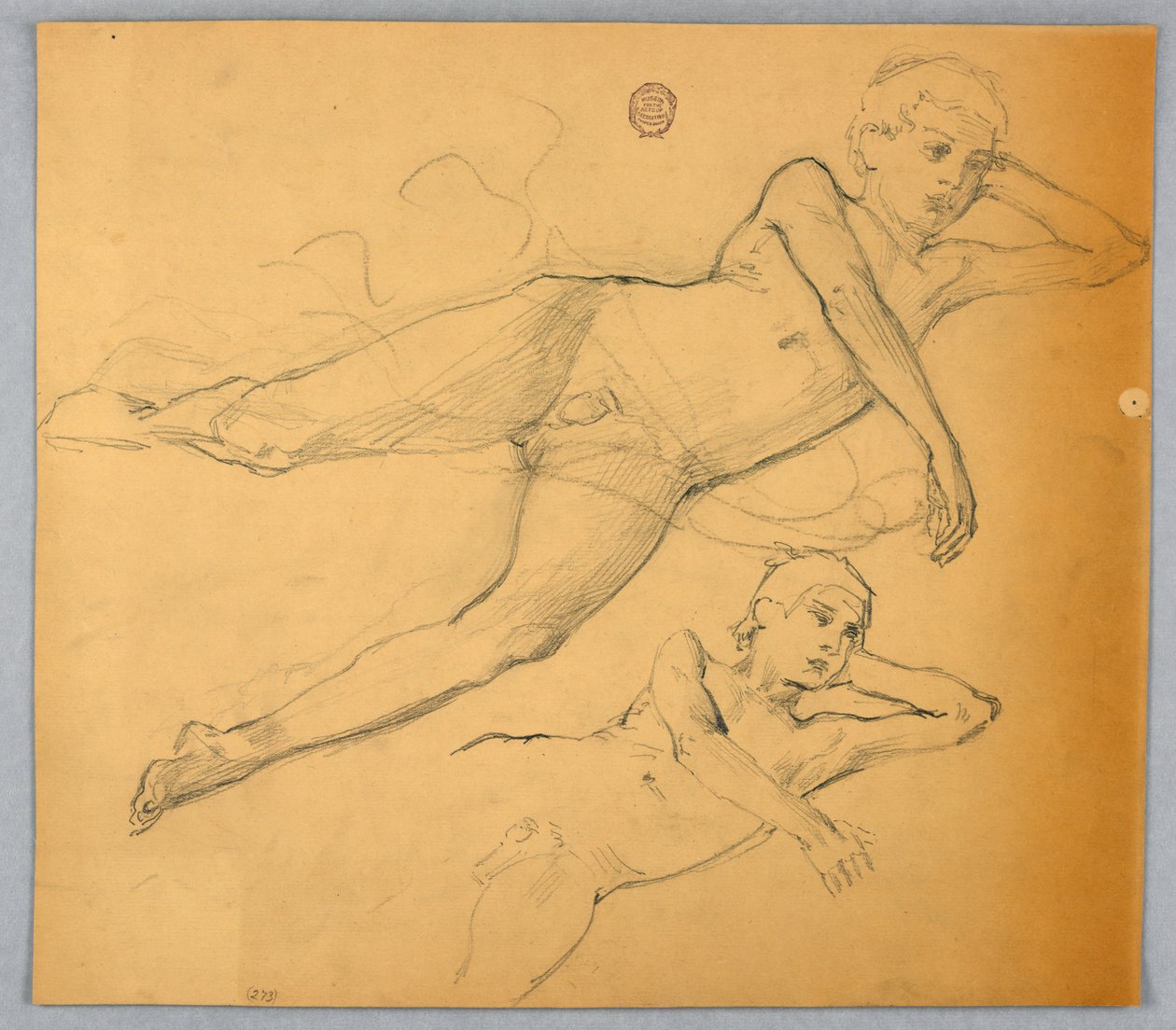 Çıplak Figür Çalışmaları by Francis Augustus Lathrop