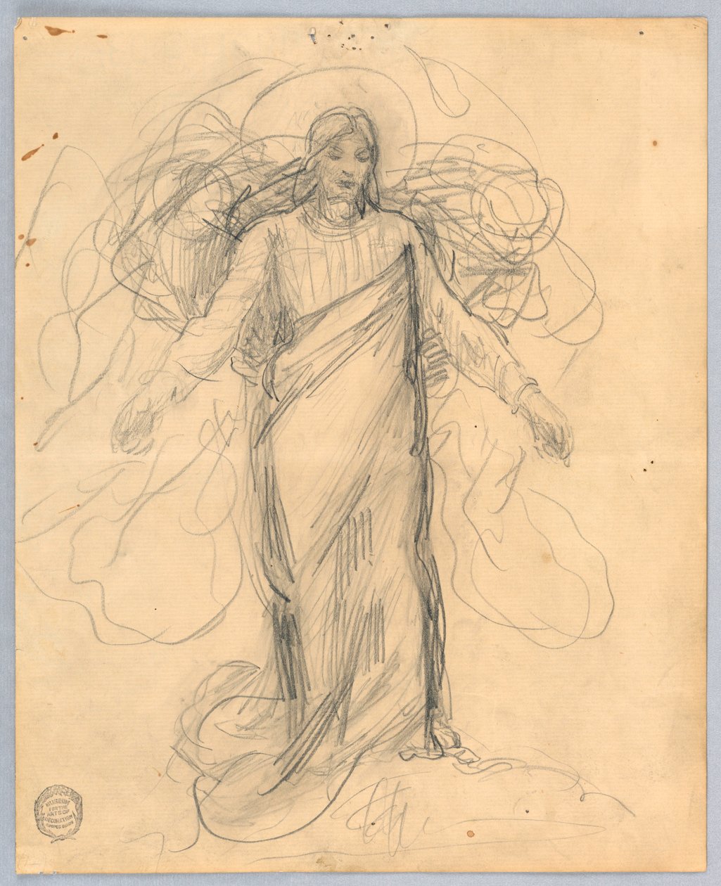 İsa için Çalışma, Chancel of St. Bartholomew, New York by Francis Augustus Lathrop