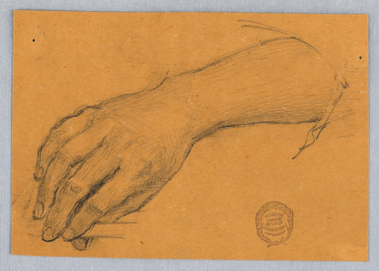 El ve Bilek Çalışması by Francis Augustus Lathrop