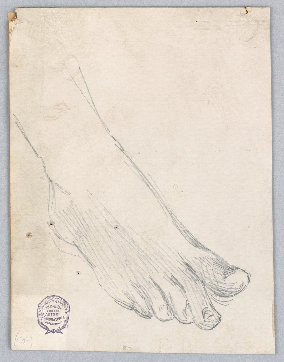 Sağ Ayak Çalışması by Francis Augustus Lathrop