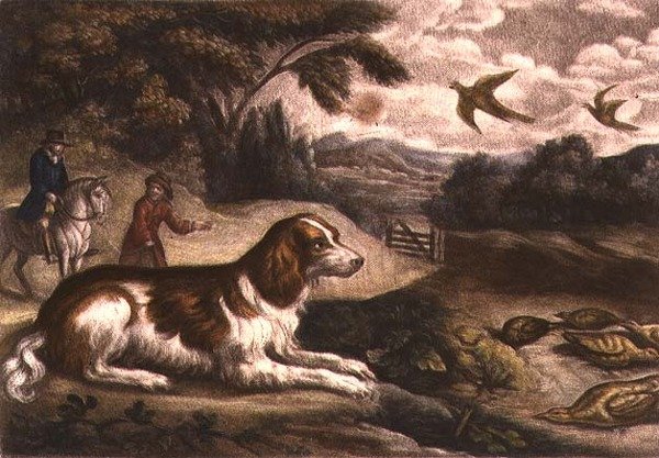 Avlanma Sahnesi, John Smith (baskı) by Francis Barlow