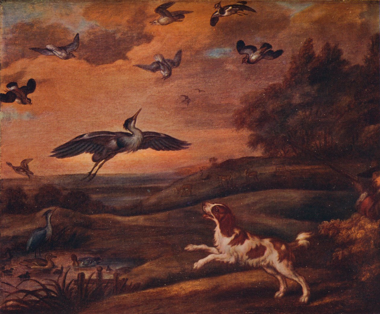 Vuran Plover, 17. yüzyıl sonu, 1922 by Francis Barlow