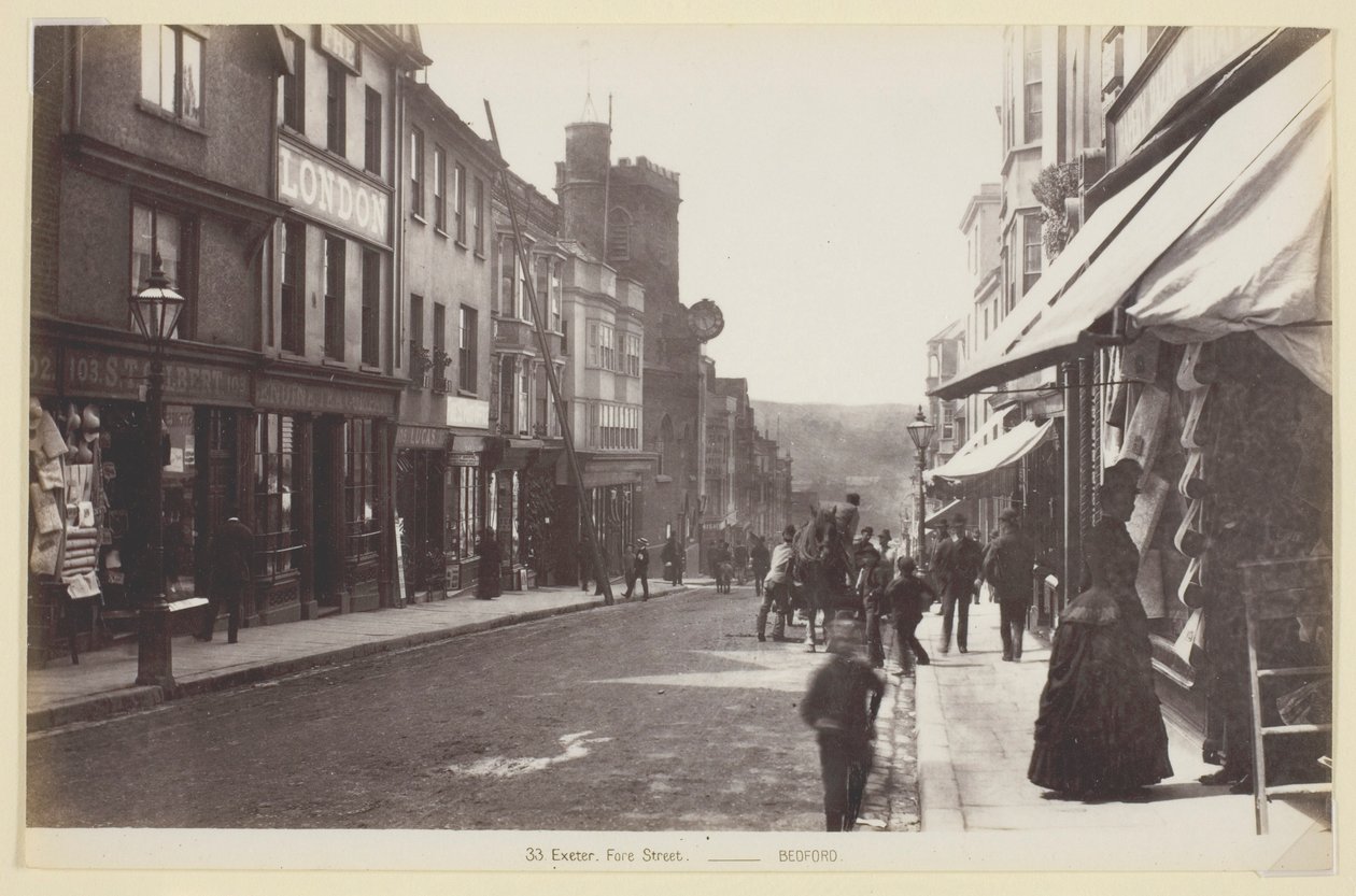 33 Exeter, Ön Sokak by Francis Bedford