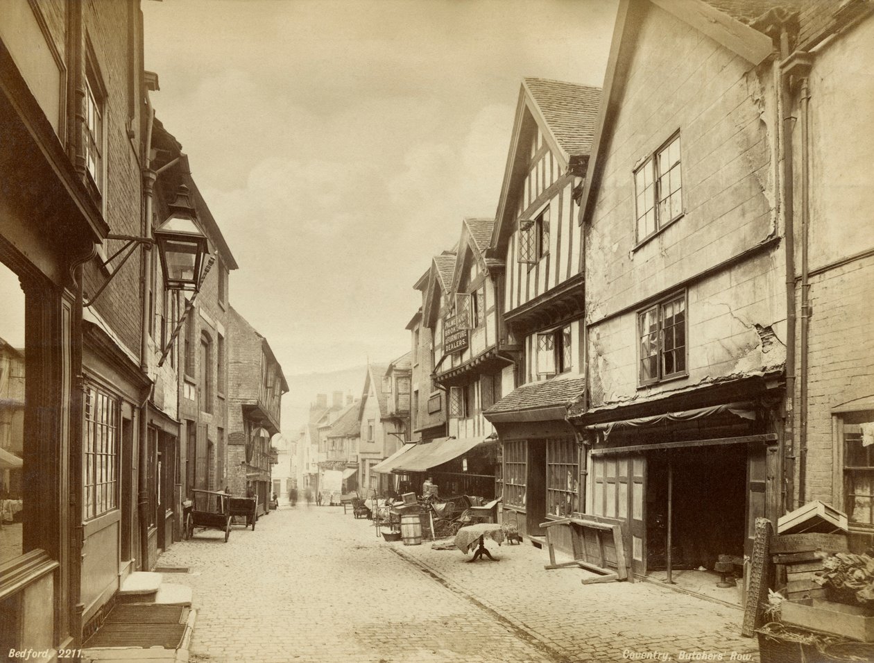 Kasap Row, Coventry, Warwickshire, c1880