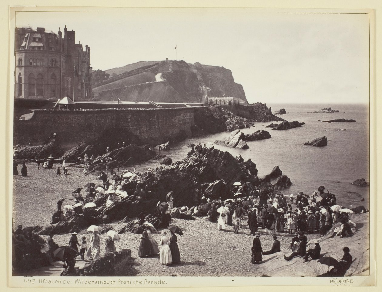 Ilfracombe, Wildersmouth Geçit Töreninden by Francis Bedford