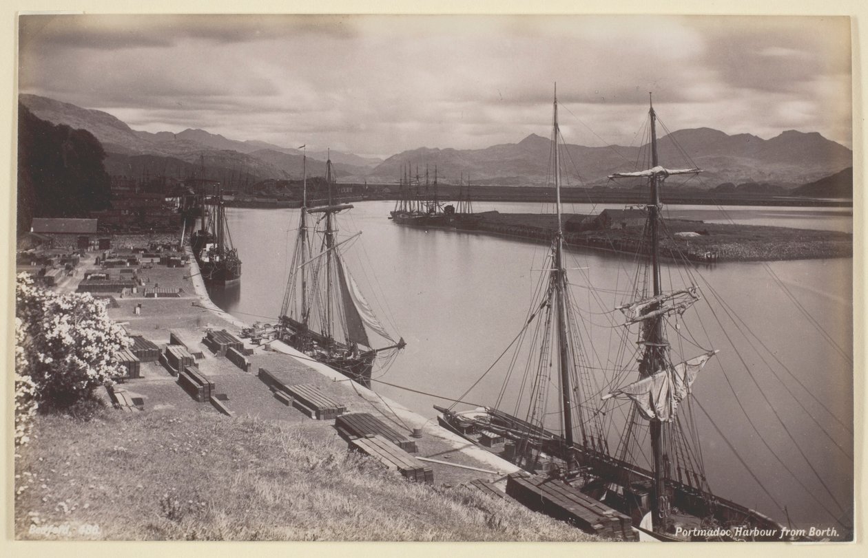 Doğuştan Porthmadog Limanı by Francis Bedford