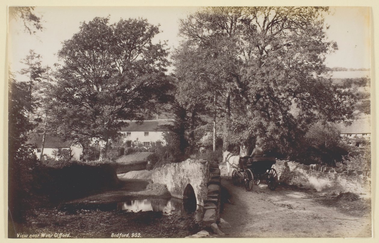 Weare Giffard, 186094 yakın görünümü. by Francis Bedford