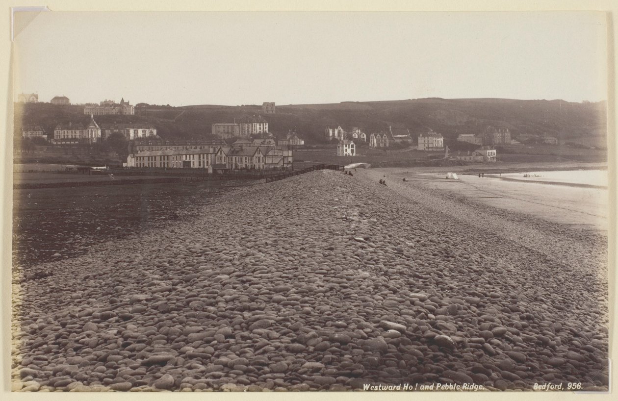 Batıya doğru Ho ve Pebble Ridge by Francis Bedford