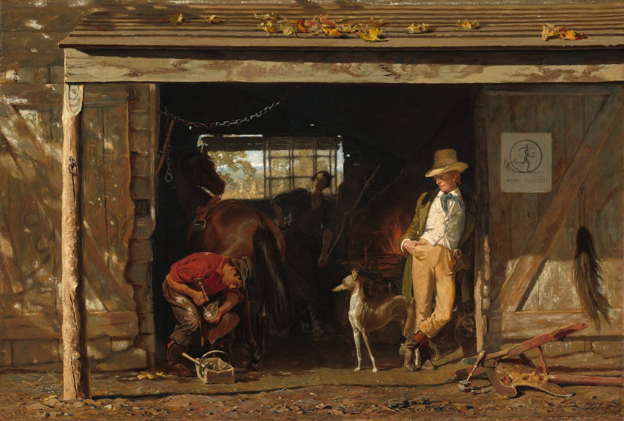 Boş Zaman ve Emek, 1858. by Francis Blackwell Mayer