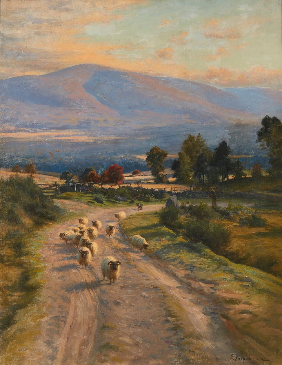 Katedral Kayası, Iona - Fırtına (gemide petrol) by Francis Campbell Boileau Cadell