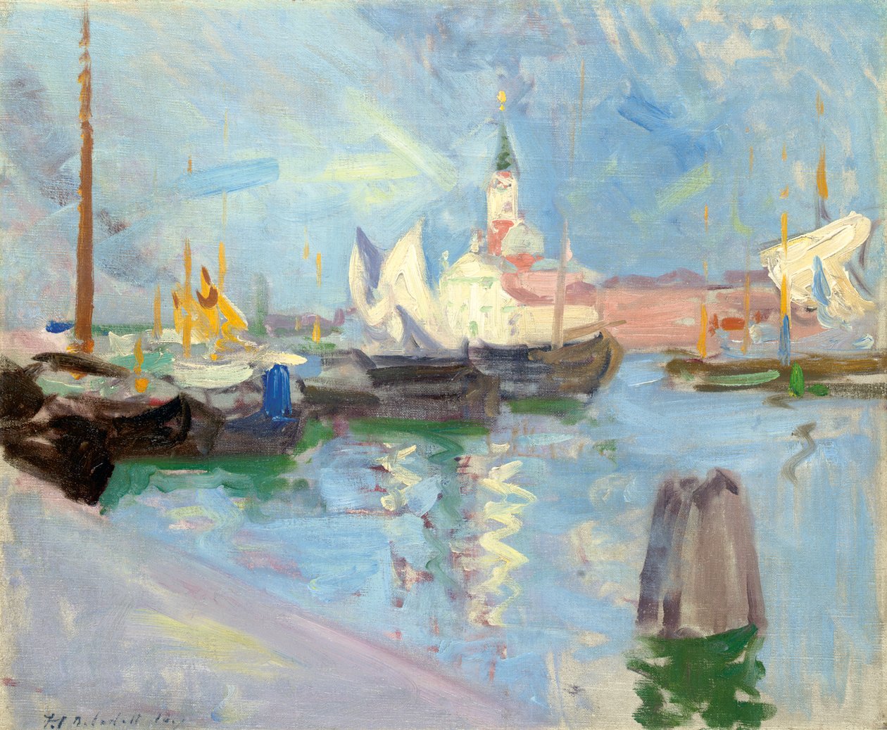 San Giorgio Maggiore, Venedik by Francis Campbell Boileau Cadell