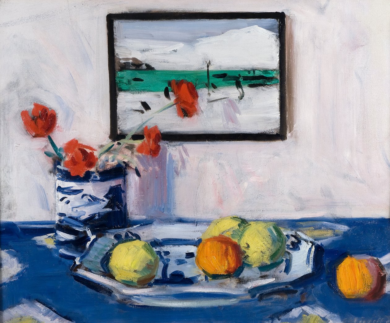 Natürmort, c.1915 (tuval üzerine yağlı boya) by Francis Campbell Boileau Cadell