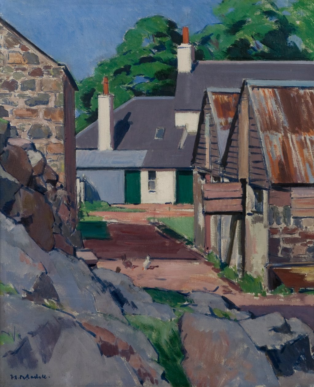 Çiftlik, Mull Adası by Francis Campbell Boileau Cadell