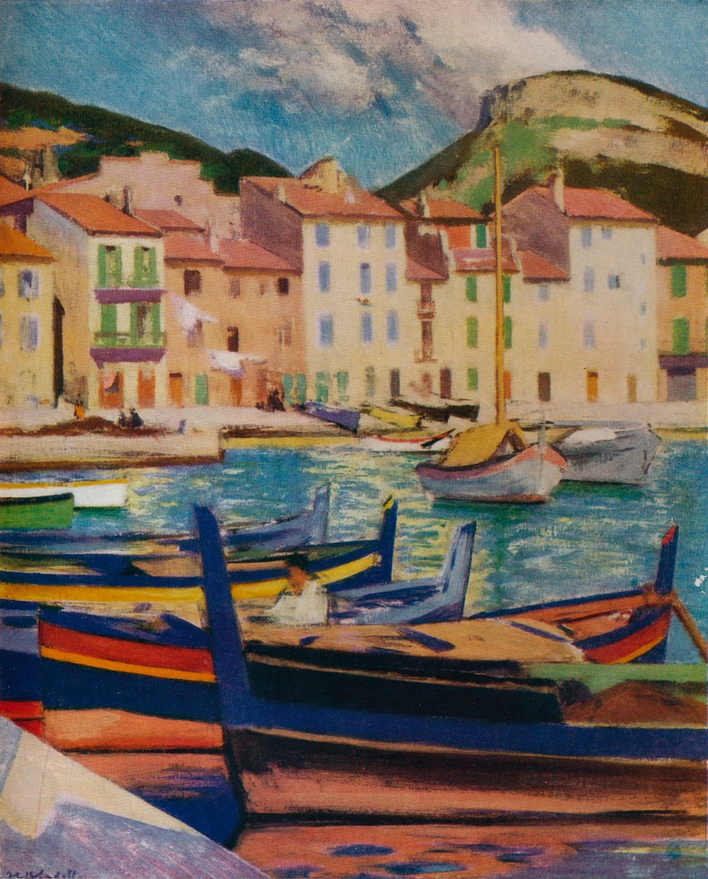 Liman, Cassis, c1924 1932 by Francis Campbell Boileau Cadell