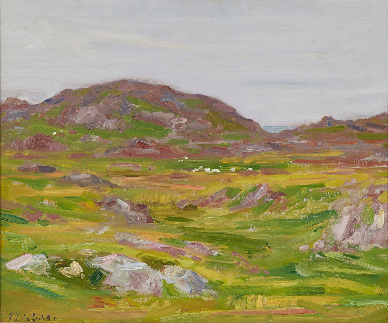Iona Yaylaları (gemide petrol) by Francis Campbell Boileau Cadell
