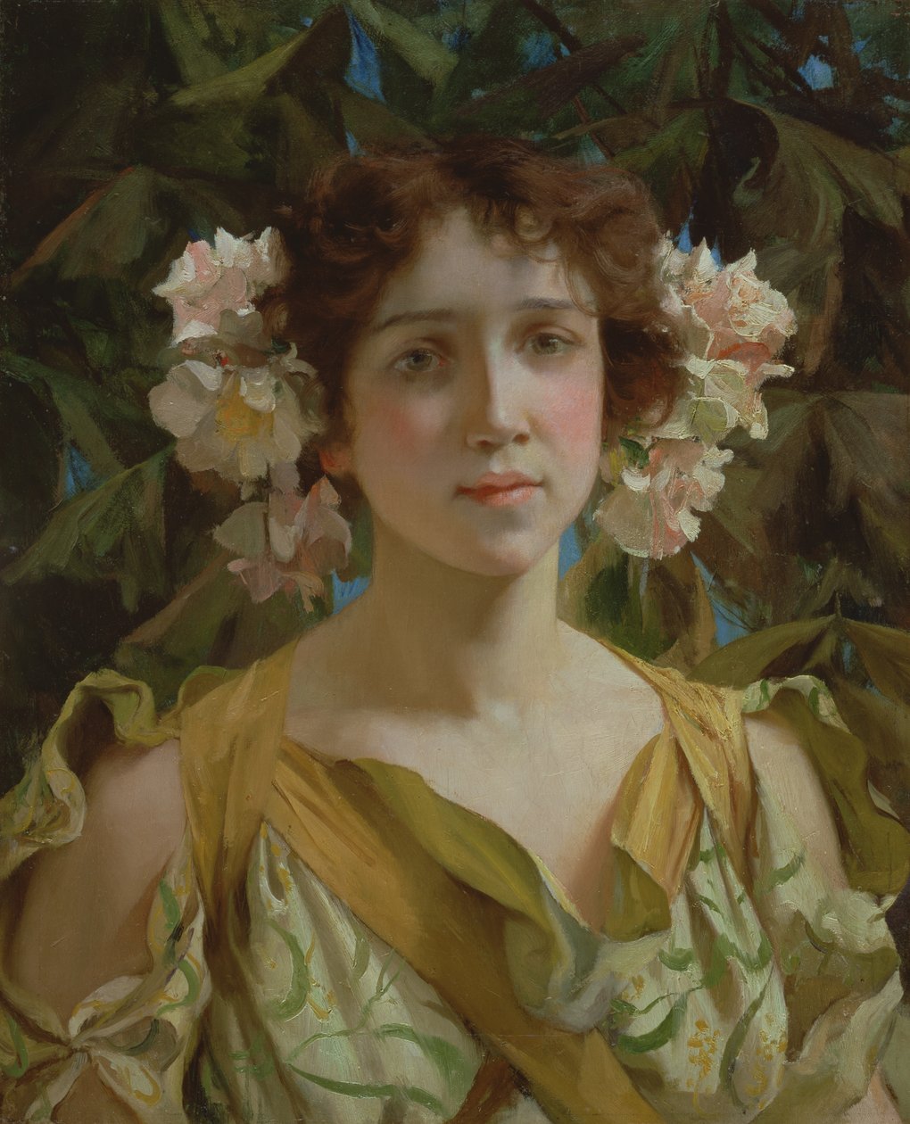 İlkbahar (tuval üzerine yağlı boya) by Francis Coates Jones