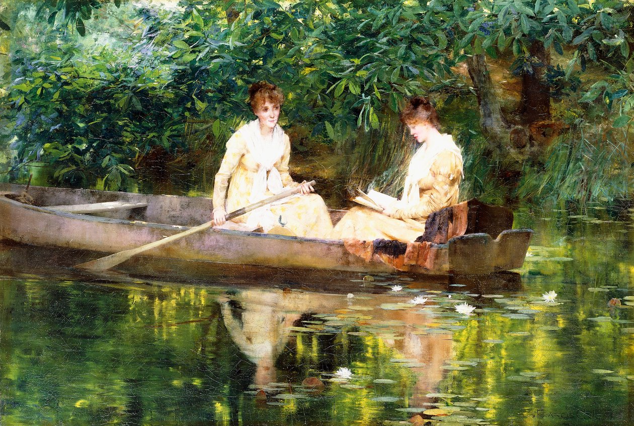 Kayıktaki Kadınlar by Francis Coates Jones
