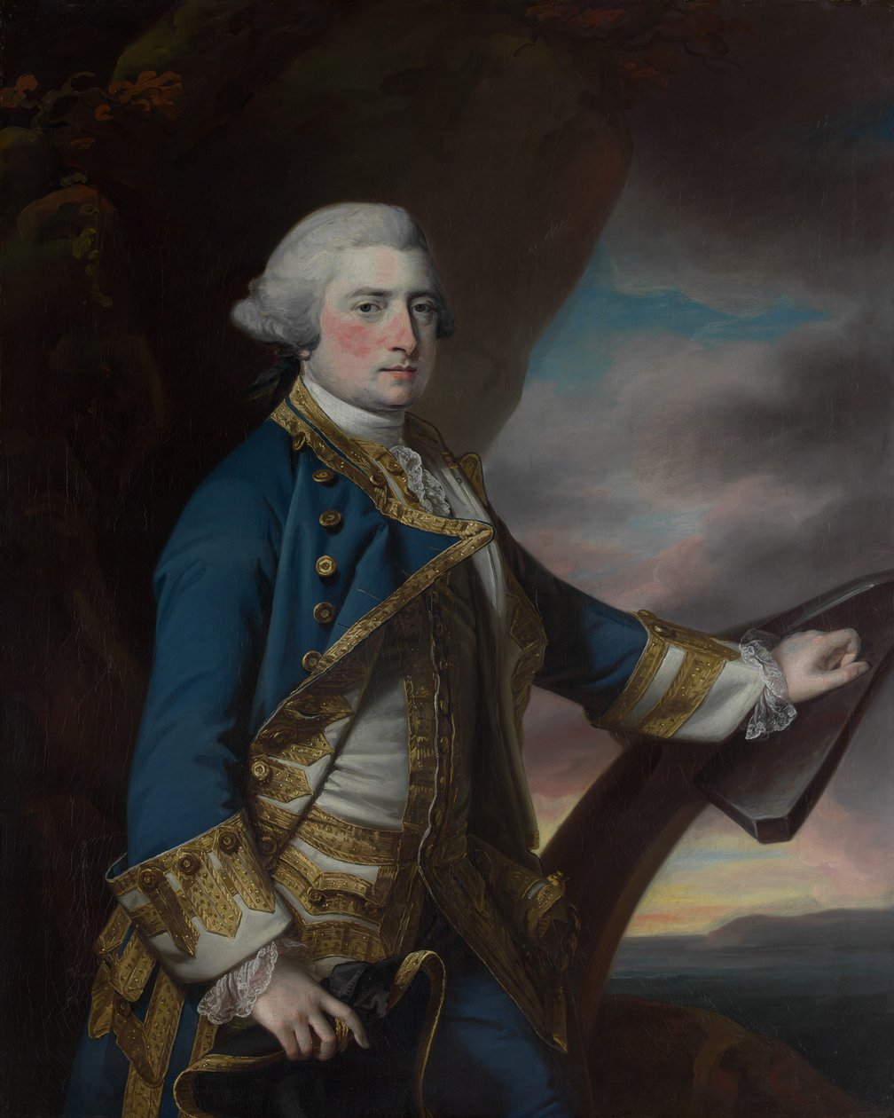 Amiral Harry Paulet 171920-1794, Bolton Altıncı Dükü. by Francis Cotes
