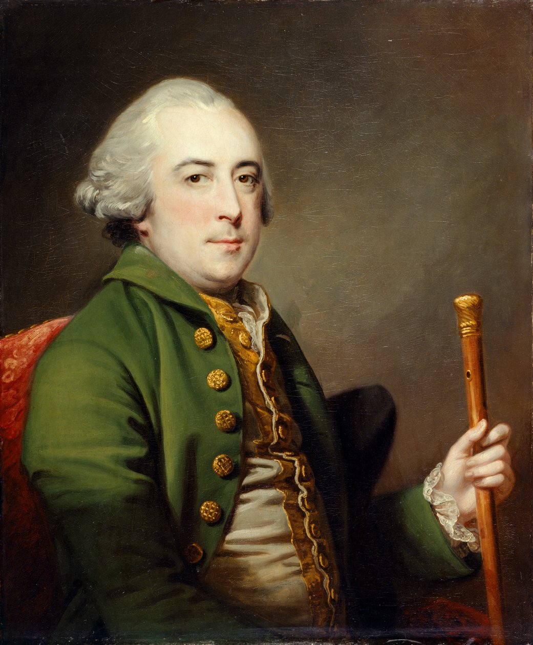 Bir Beyefendinin Portresi c.1765 (tuval üzerine yağlıboya) by Francis Cotes