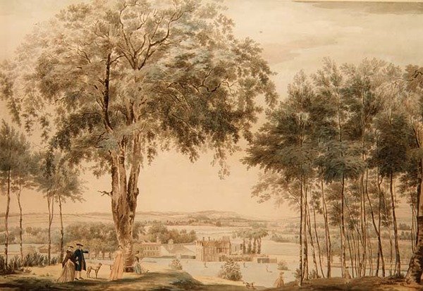 Purley Salonu, Berks by Francis Cotes