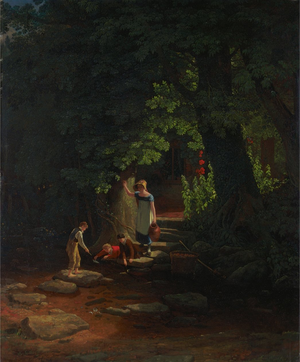 Dere Kenarındaki Çocuklar by Francis Danby