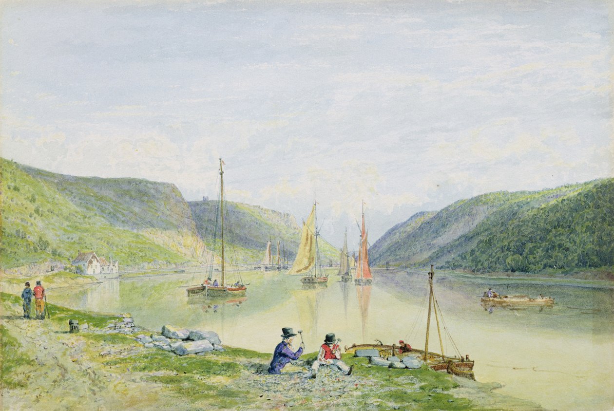 Deniz Surlarının altından Avon Gorge by Francis Danby