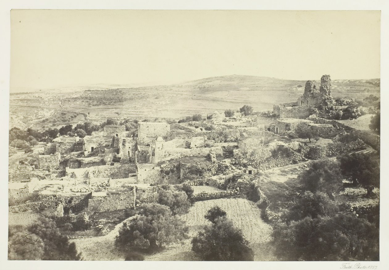 Bethany, 1857. by Francis Frith