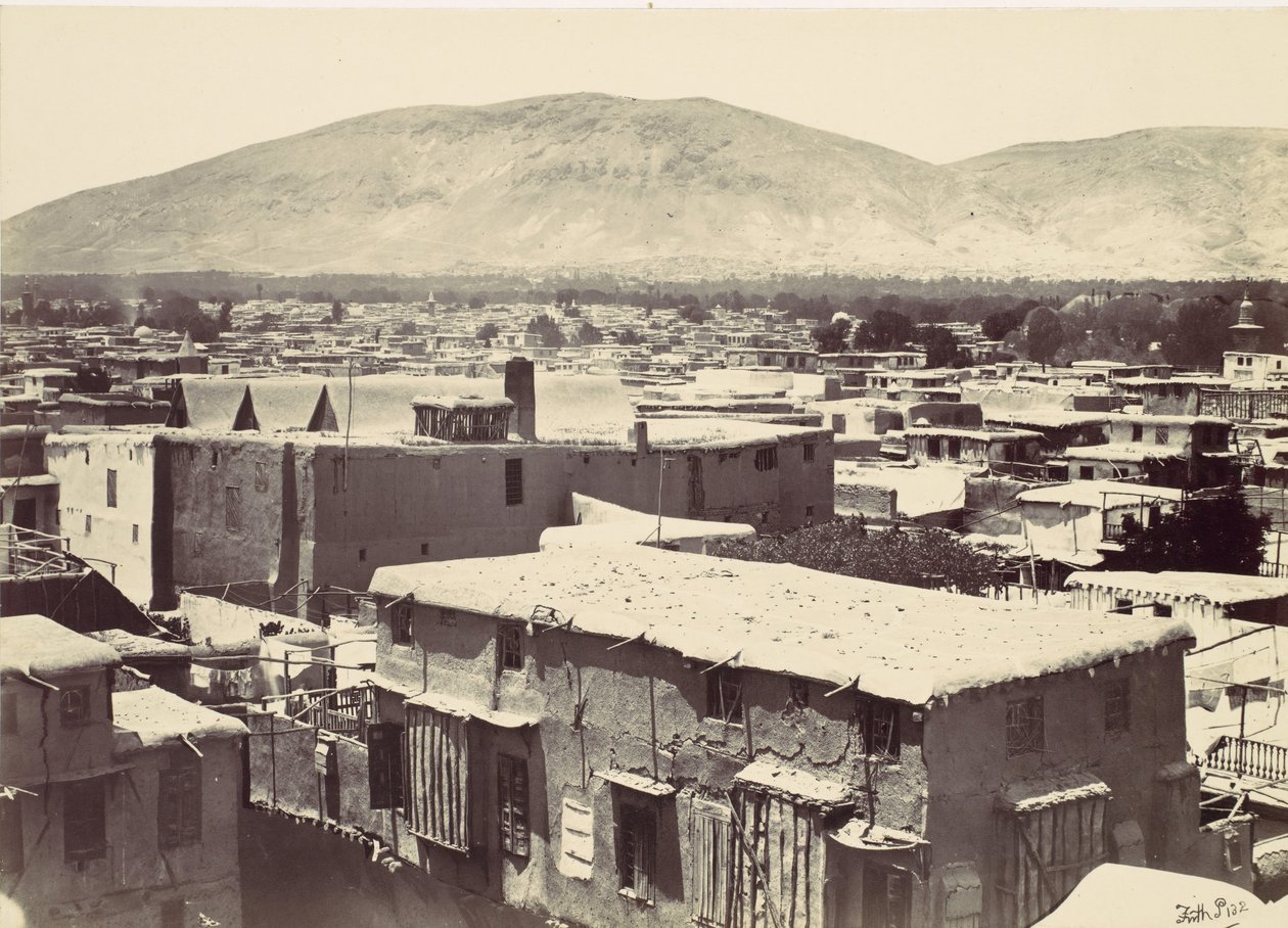 Şam, 1857. by Francis Frith