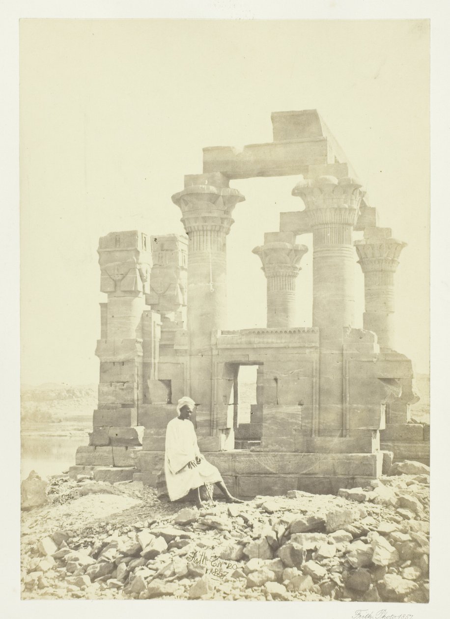Wady Kardassy, Nubia'da Sabah Erken by Francis Frith