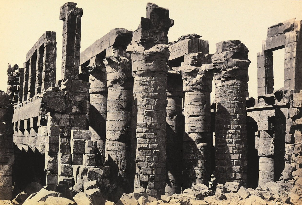 "Mısır ve Filistin": Büyük Amon-Ra Tapınağı