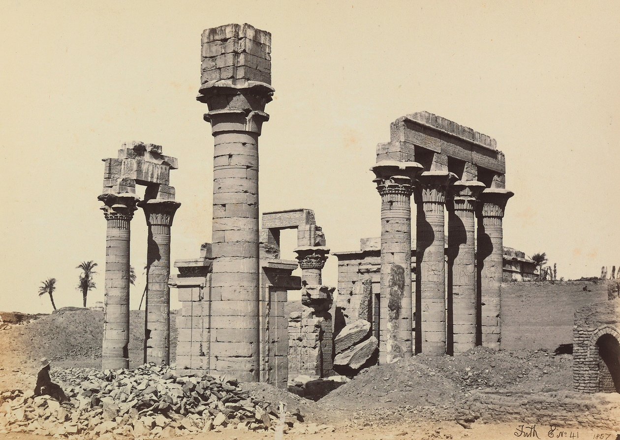 "Mısır ve Filistin": Thebes, Mısır yakınlarındaki Armant