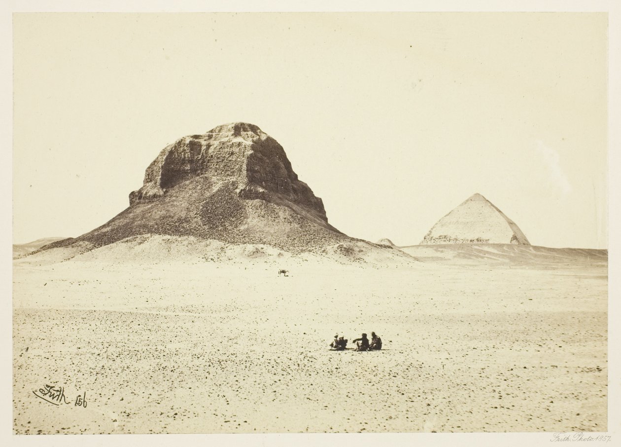 Dahshur Piramitleri by Francis Frith