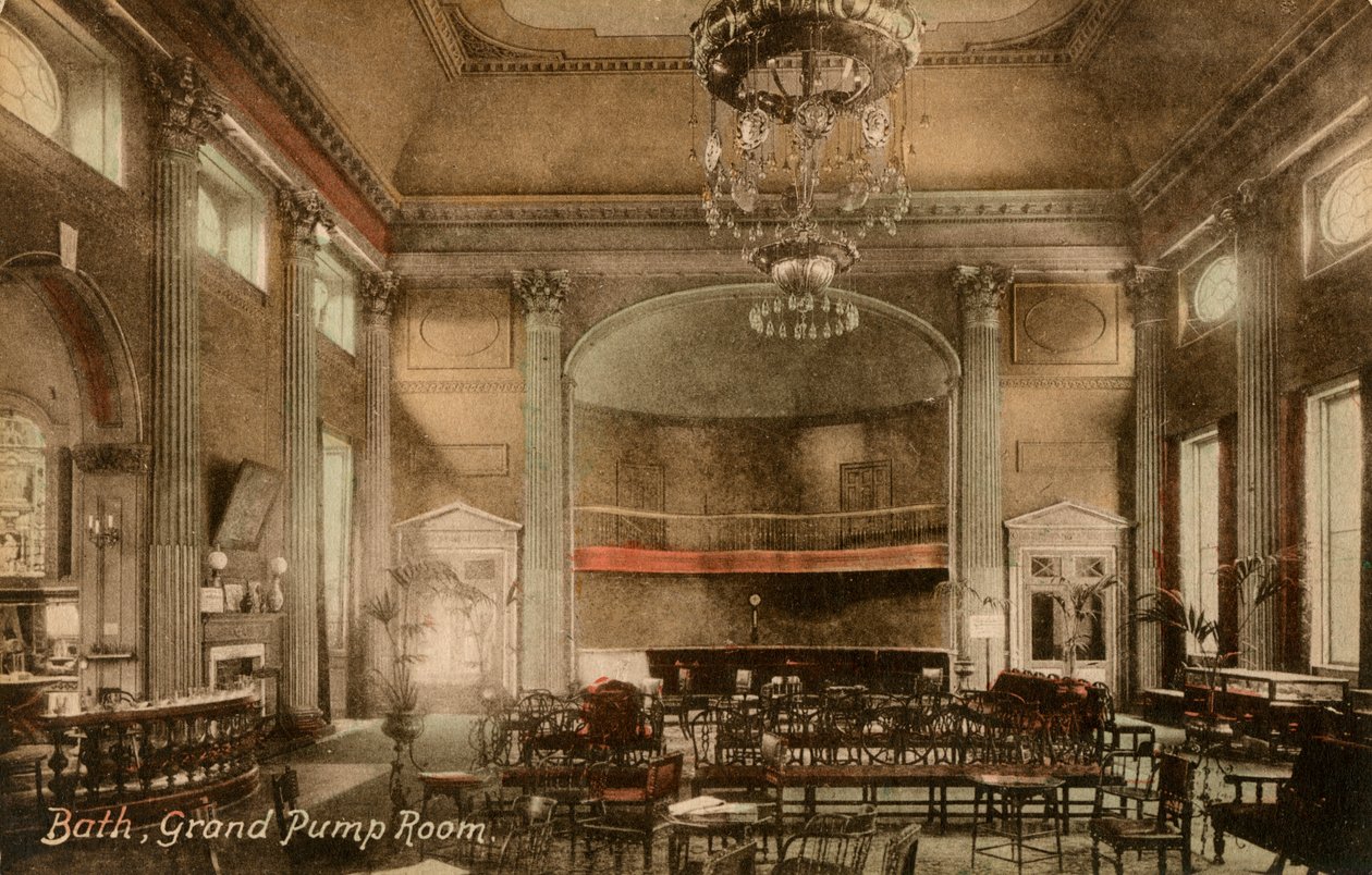 Büyük Pompa Odası, Banyo, Somerset, 19. yüzyılın sonu veya 20. yüzyılın başı. by Frith and Co