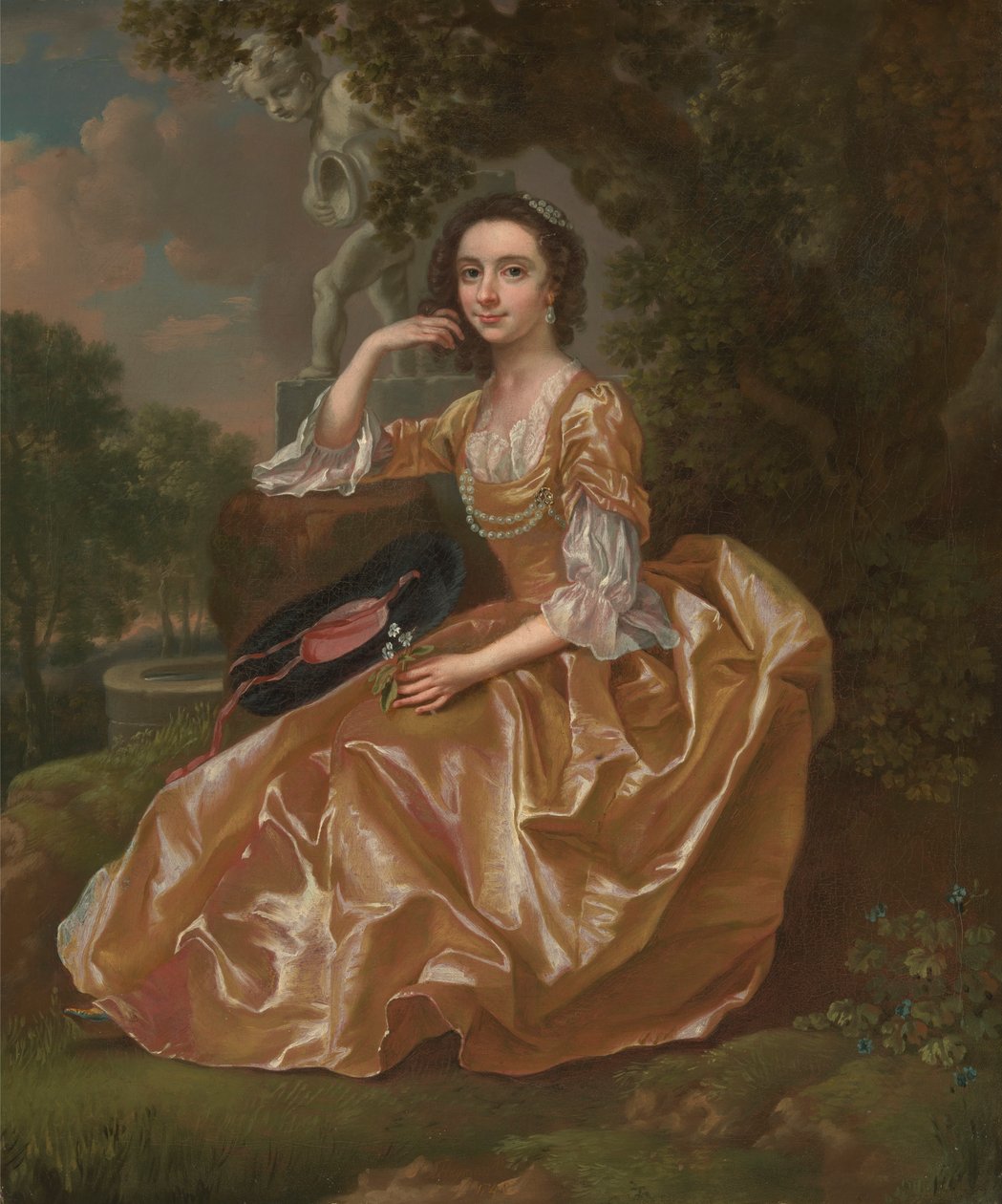 Bayan Mary Chauncey by Francis Hayman