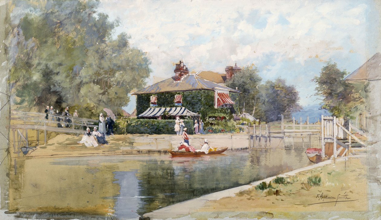 Kanalda Bir Yaz Günü, by Francis Hopkinson Smith